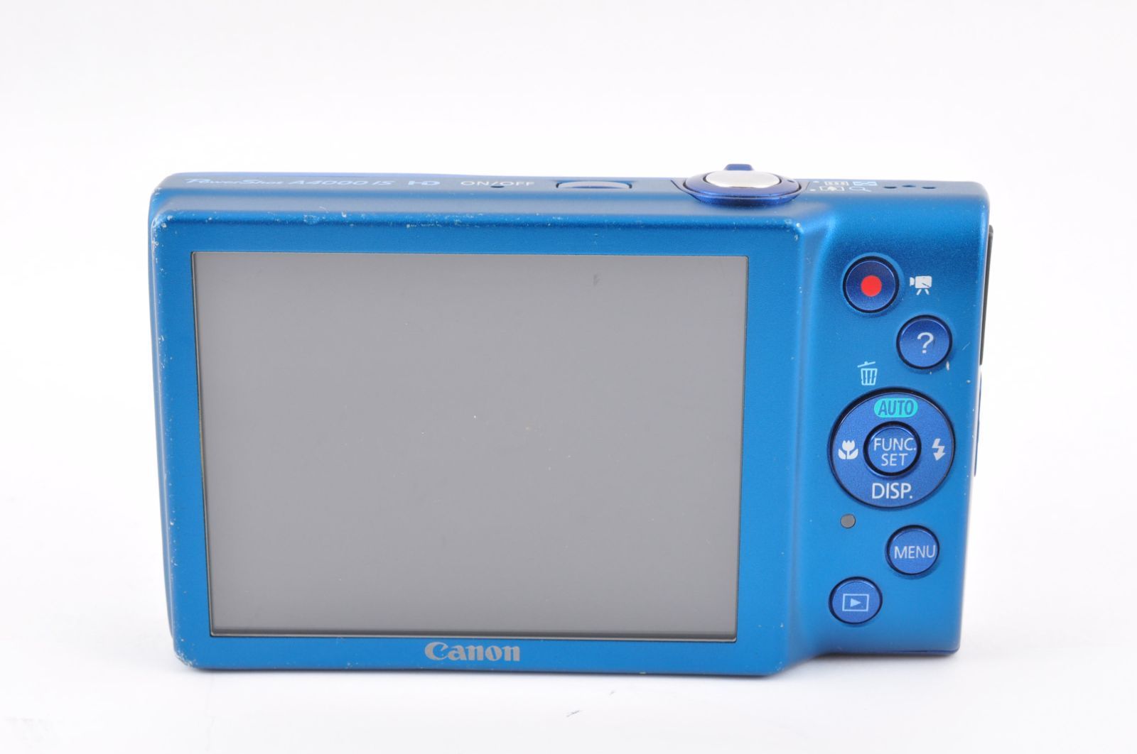 Canon キヤノン PowerShot A4000 IS ブルー 16.0MP コンパクトデジタル