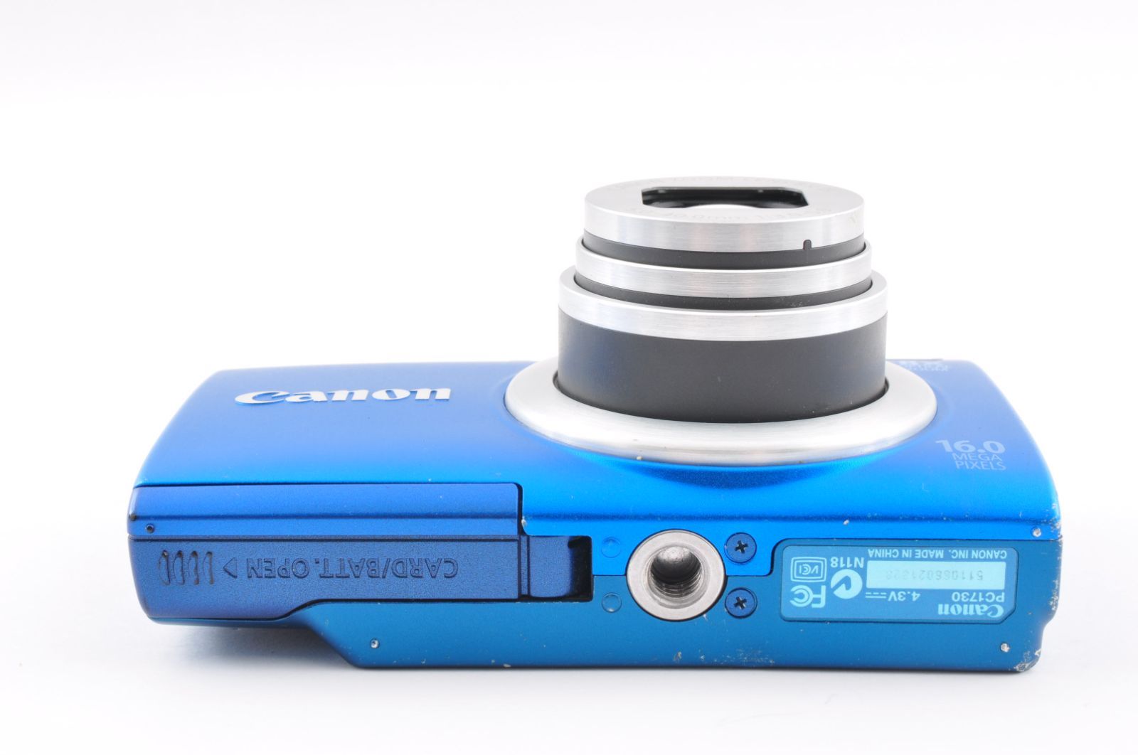 Canon キヤノン PowerShot A4000 IS ブルー 16.0MP コンパクトデジタル