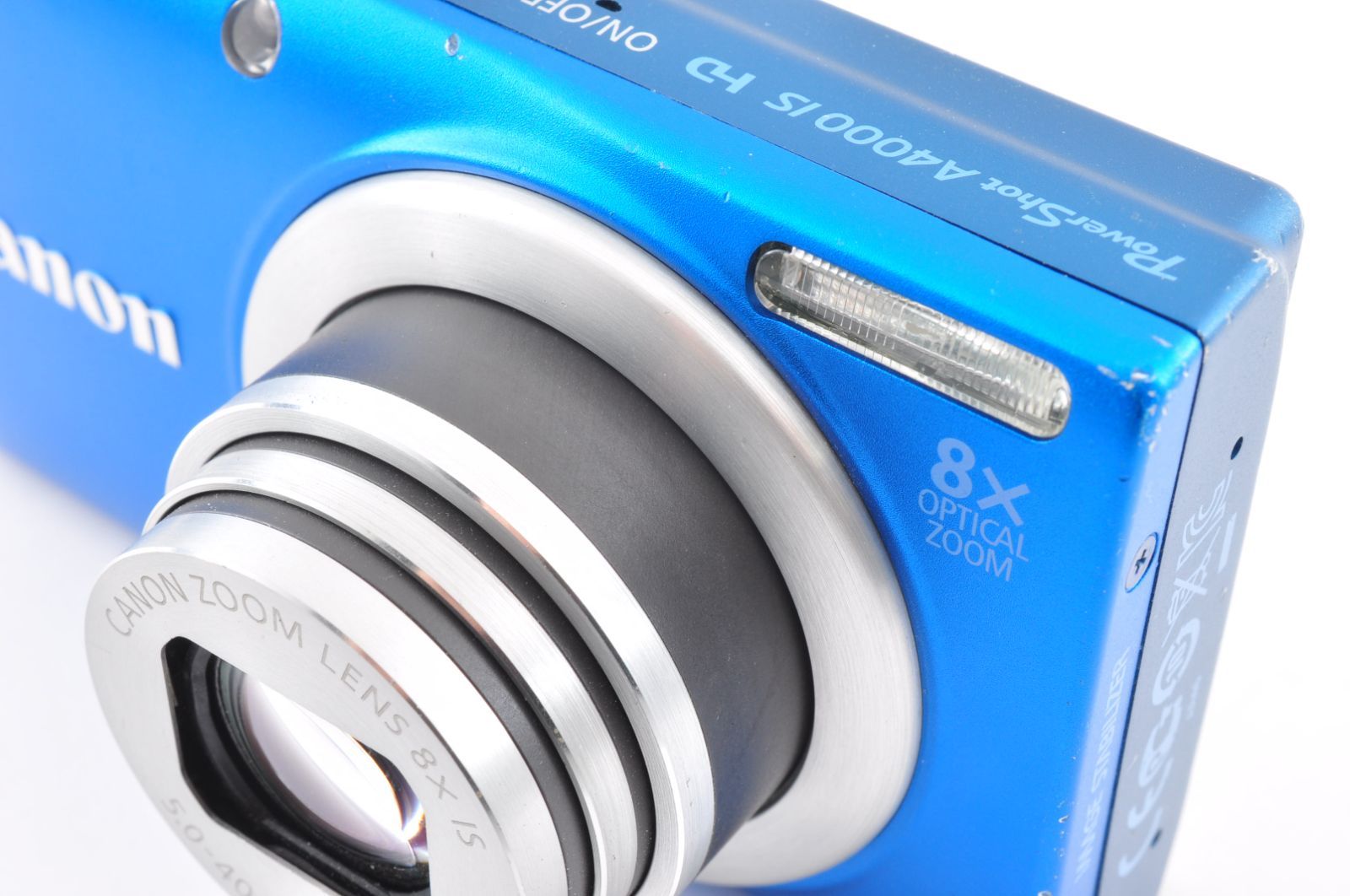 Canon キヤノン PowerShot A4000 IS ブルー 16.0MP コンパクトデジタル