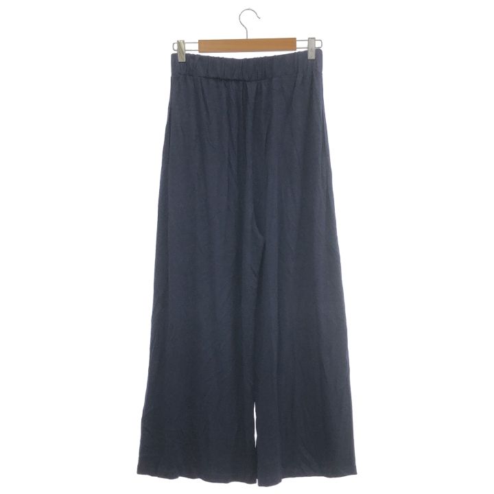 VERMEIL par iena ヴェルメイユパーイエナ 2407038510030 wool 100 tuck jersey pants レディース ネイビー