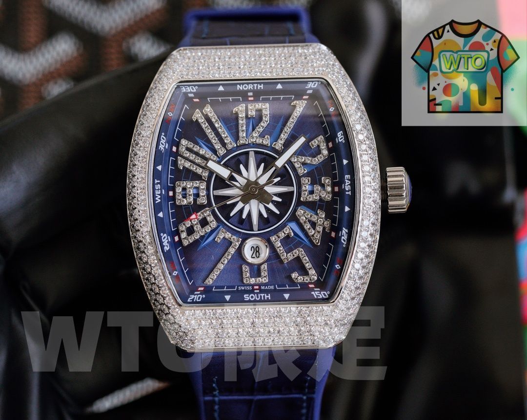 今日 Franck Muller フランクミュラー V45 SC DT Series ウォッチ-WTO輸入2