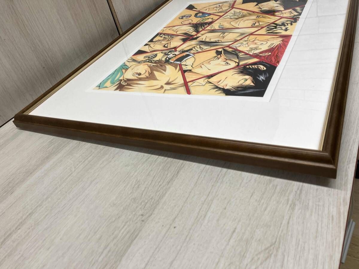 家庭教師ヒットマン リボーン 複製原画 額縁サイズ縦48 横63 （約cm