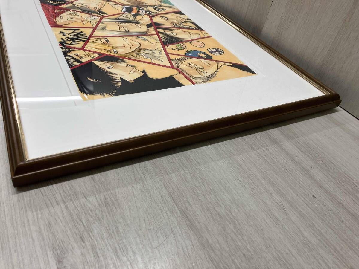 家庭教師ヒットマン リボーン 複製原画 額縁サイズ縦48 横63 （約cm