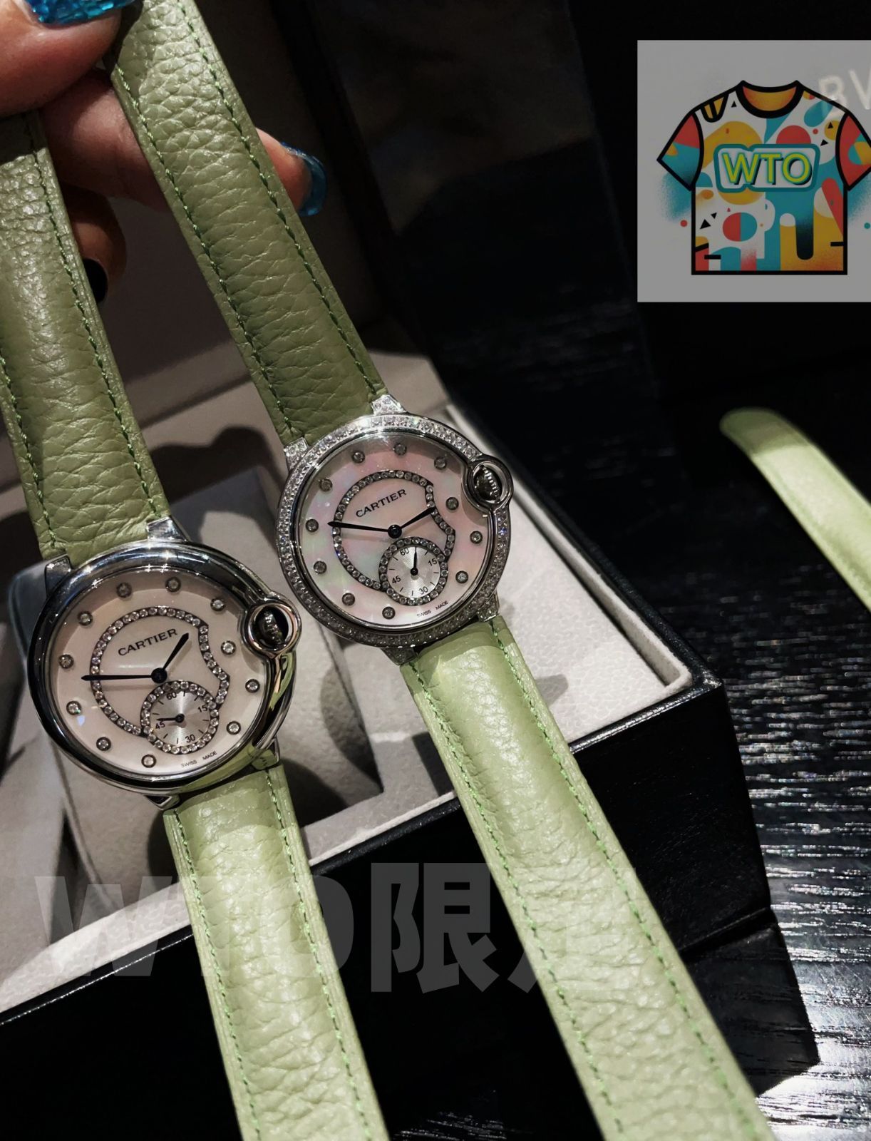 今日 Cartier カルティエ Ballon Bleu レディースクォーツウォッチ-WTO輸入2