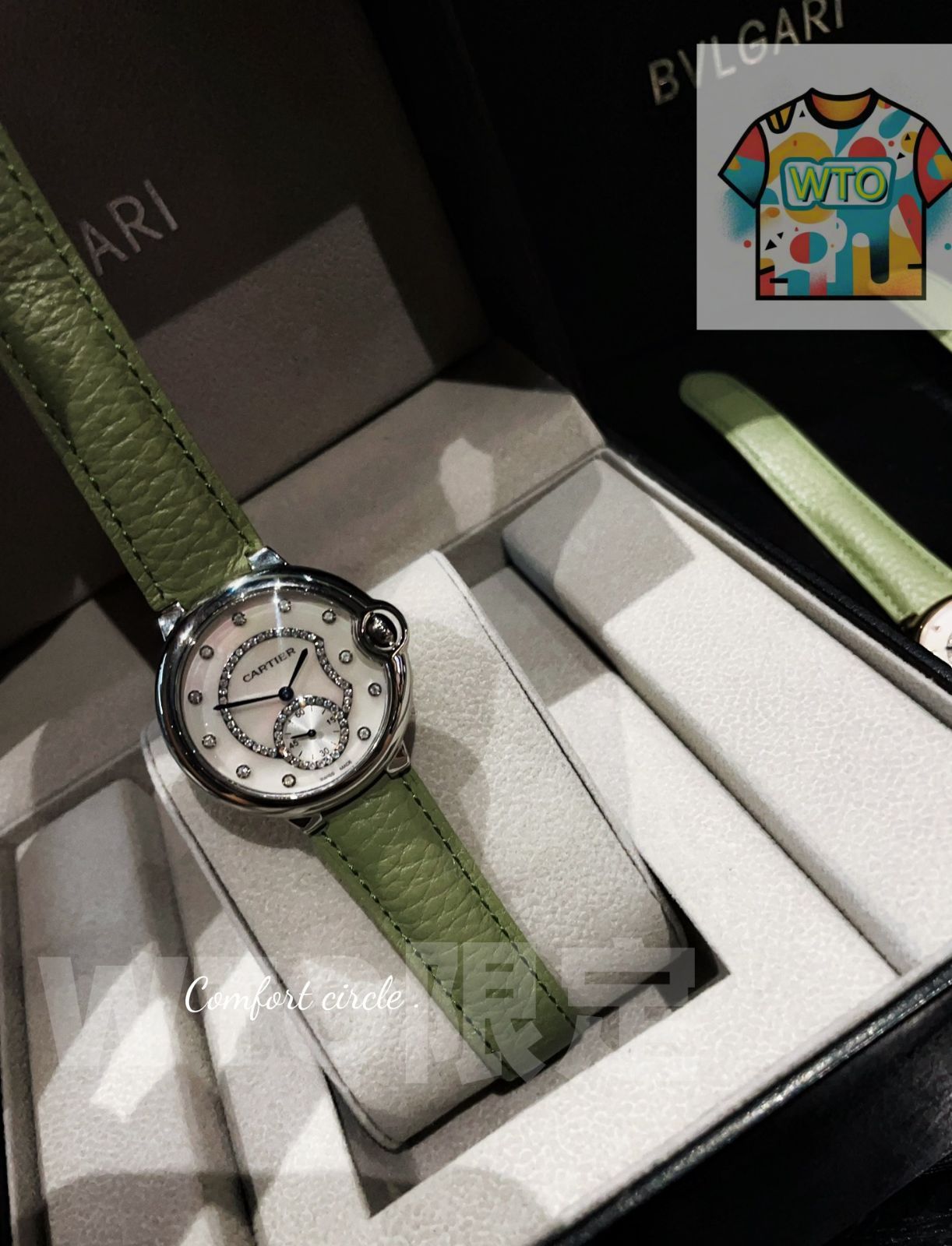  WTO通販 Cartier カルティエ Ballon Bleu レディースクォーツウォッチ-WTO輸入-FJA 04 腕時計(デジタル) 時計