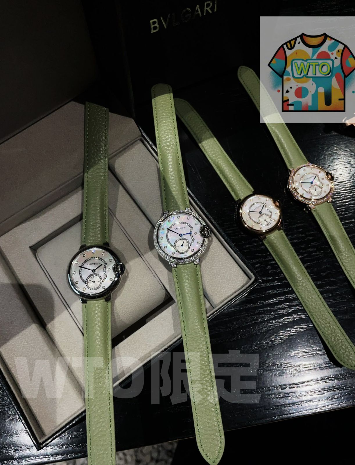  今日 Cartier カルティエ Ballon Bleu レディースクォーツウォッチ-WTO輸入2 腕時計(デジタル) 時計