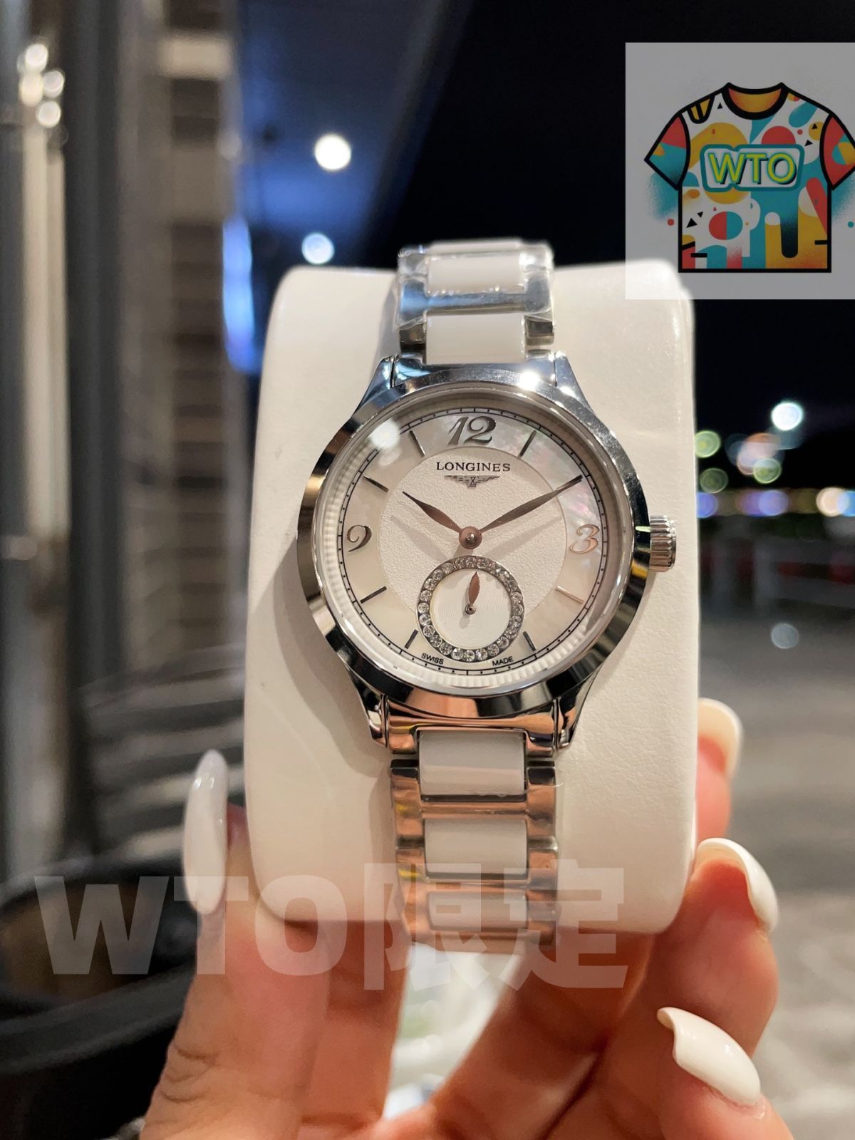 今日 Longines ロンジン Ladies Quartz ウォッチ-WTO輸入2