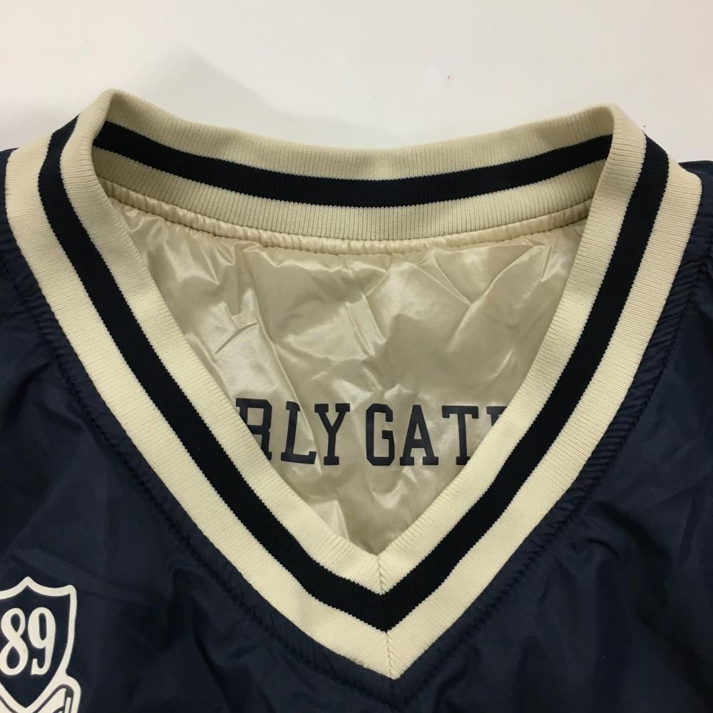  パーリーゲイツ 4 WAY中綿リバーシブルスニード ネイビー 裏ベージュ 袖着脱可 ブルゾン レディース 2 L ゴルフウェア PEARLY GATES ジャケット レディースウェア