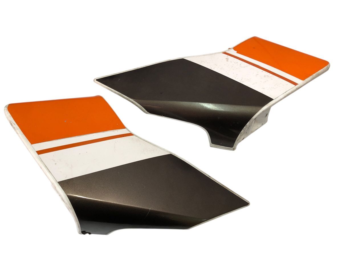 YAMAHA セロー225 WE DG 08 J シュラウド 左右セット 絶版 組み換え ストックにも 2789 M 7279