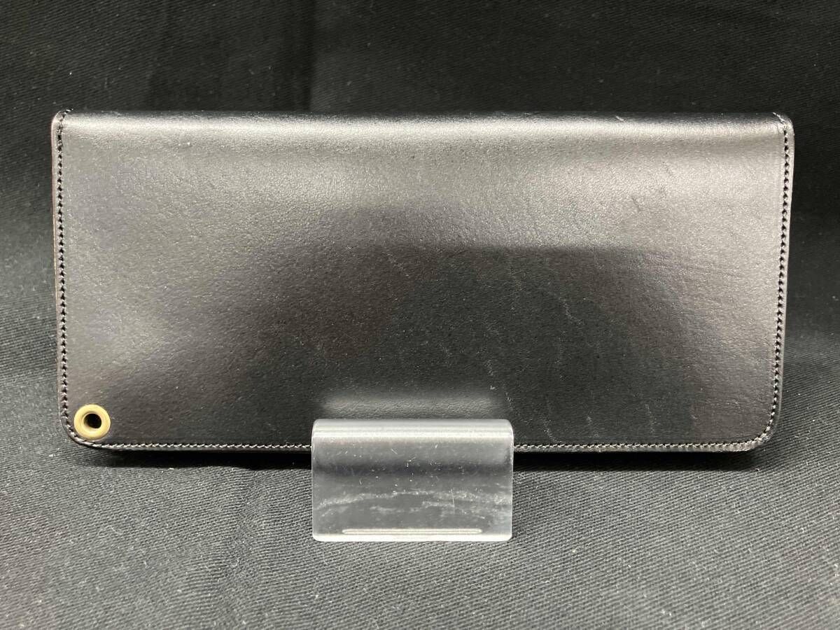 Leatherno レザーノ 長財布 小銭入れあり ブラック