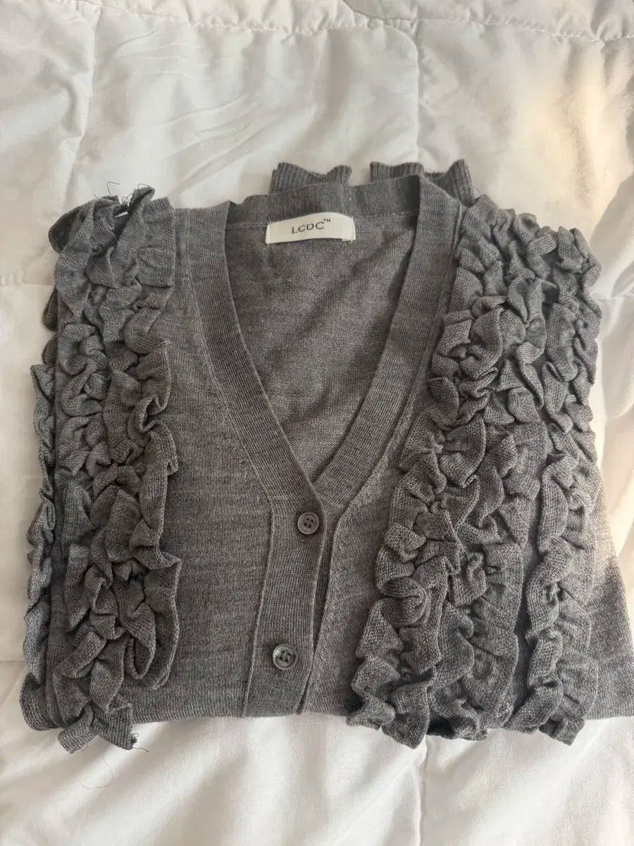  LCDC TM エルシーディシー Tシャツ フリルカーディガン 長袖 カーディガン ボレロ アンサンブル