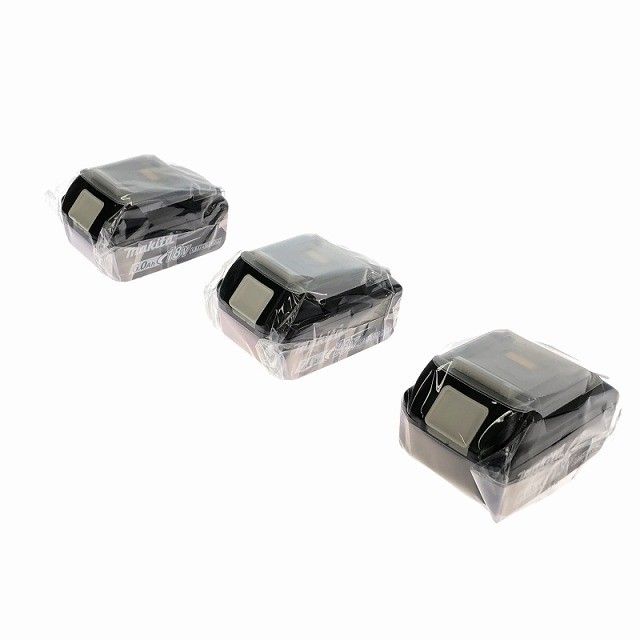 3個セット makita マキタ 18V 6.0Ah 純正 リチウムイオンバッテリー BL1860B 残量表示付 電池 箱違い118503