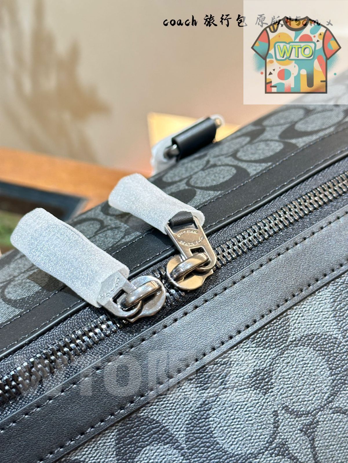  WTO通販 COACH トラベルバッグ ～PVC コーティング トートバッグ～-WTO輸入-FQA 98 ショルダーバッグ ショルダーバッグ