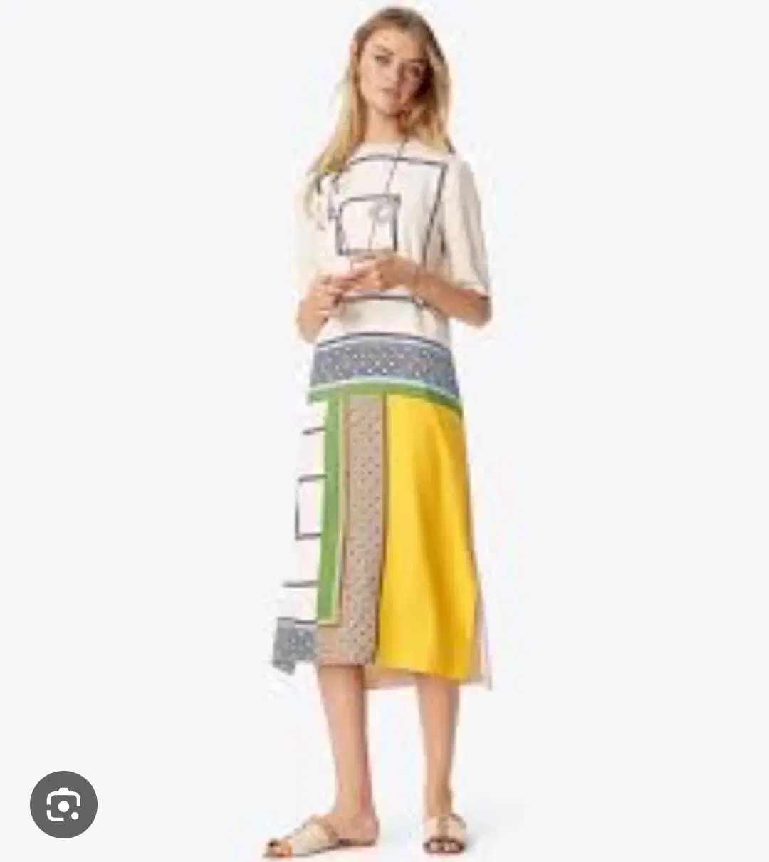 トリーバーチ シルク パータン ミックス ONE PIECE Sサイズ