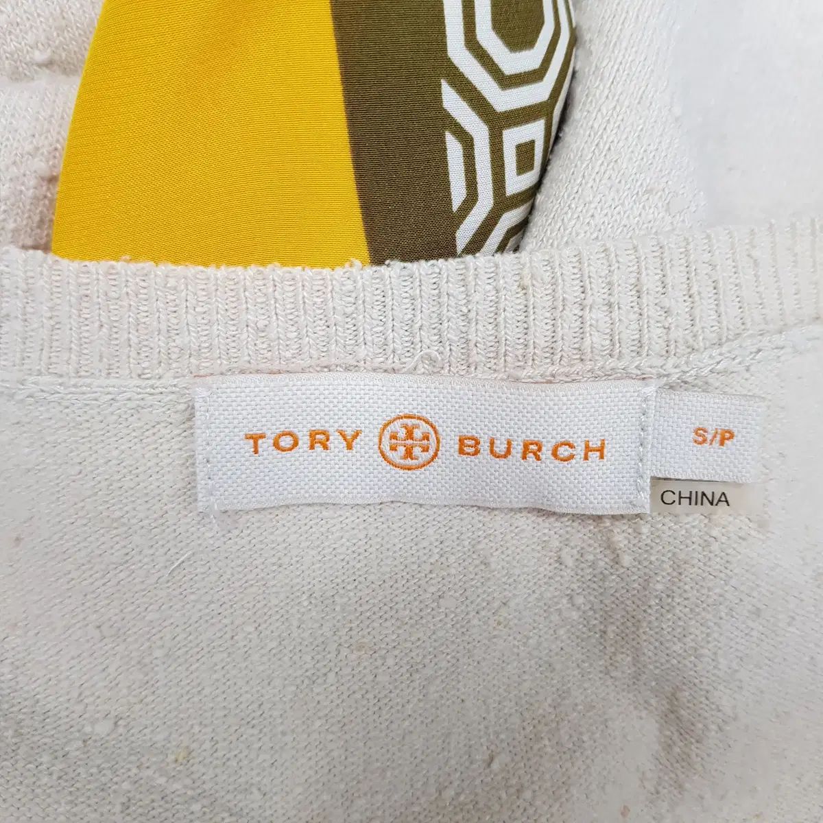  トリーバーチ シルク パータン ミックス ONE PIECE Sサイズ 長袖 七分袖 その他