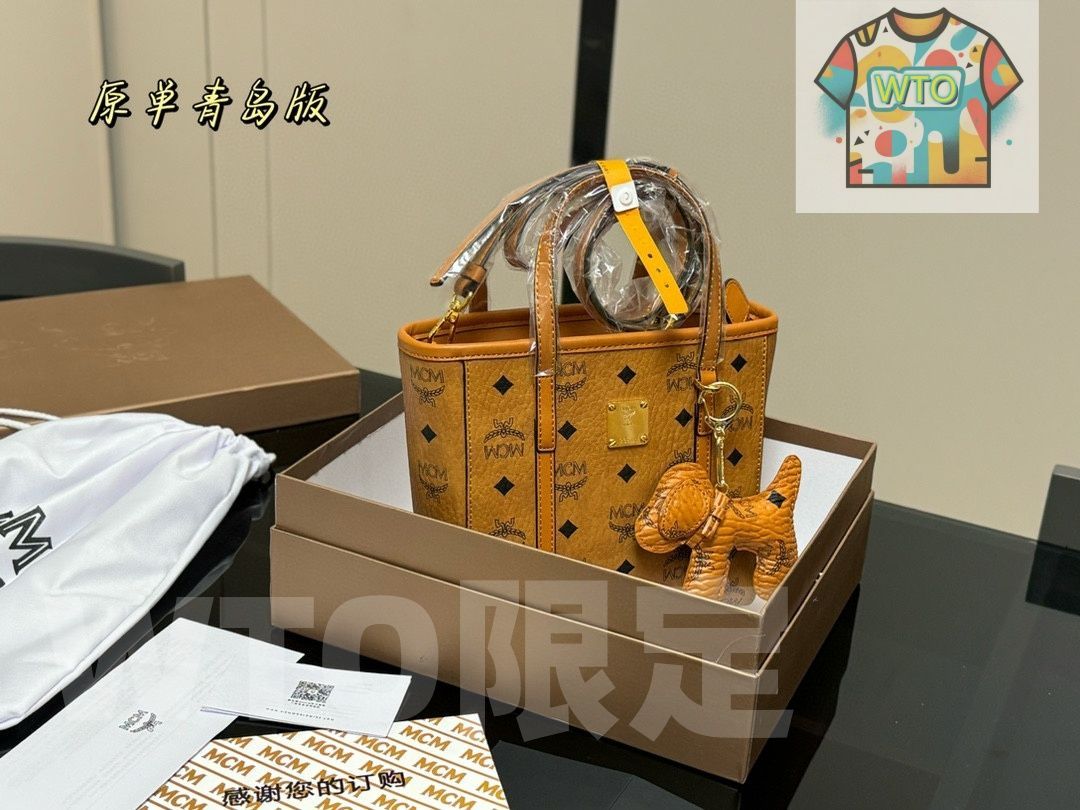 WTO通販 MCM Market Tote Bag ～エムシーエム マーケット トートバッグ～-WTO輸入-PJD11