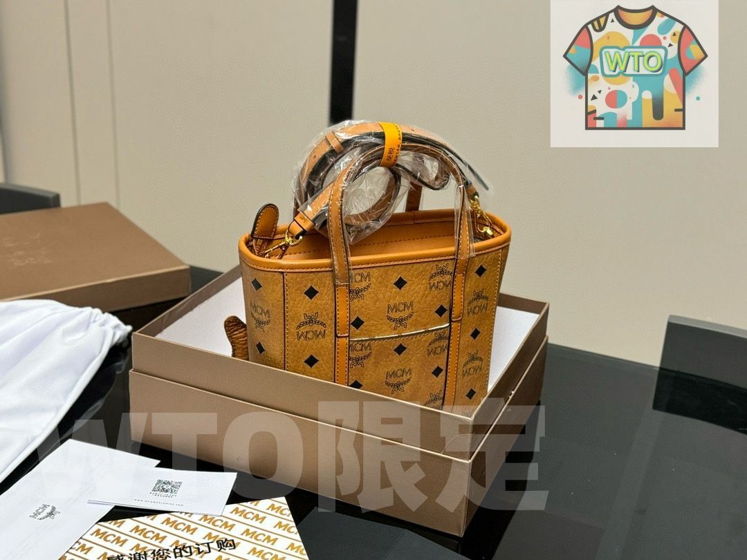  WTO通販 MCM Market Tote Bag ～エムシーエム マーケット トートバッグ～-WTO輸入-PJD 11 ハンドバッグ バッグ