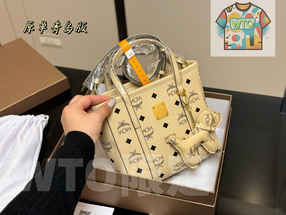 WTO通販 MCM Market Tote Bag ~エムシーエム マーケット トートバッグ~-WTO輸入-AWK11