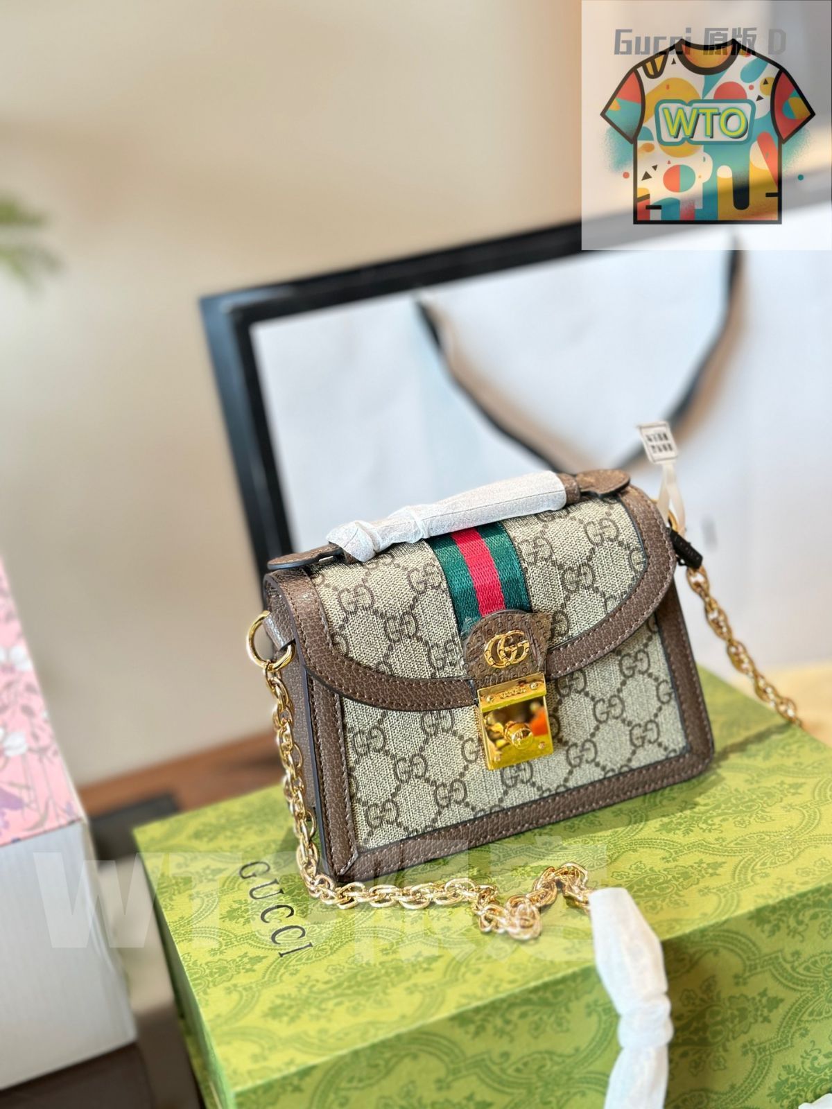 WTO通販 Gucci Ophidia GG Mini Shoulder Backpack ~オフィディア GG ミニ ショルダーバックパック-WTO輸入-JDK61