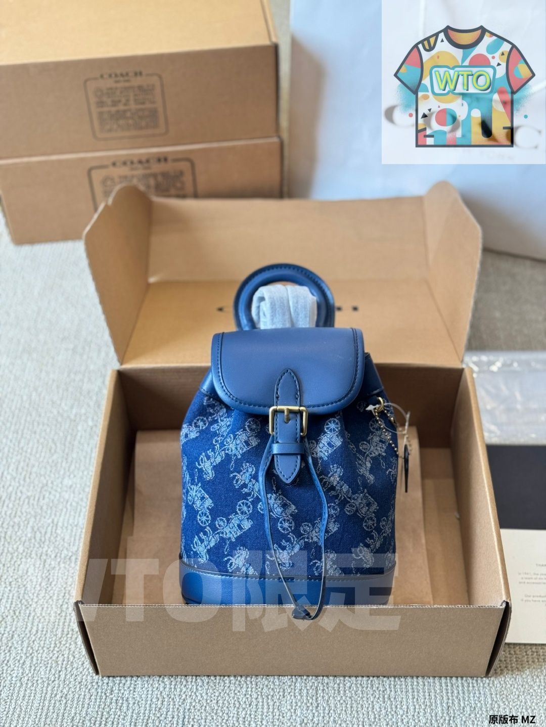 WTO通販 COACH Harper Mini Backpack コーチ ハーパー ミニバックパック-WTO輸入-GDR03