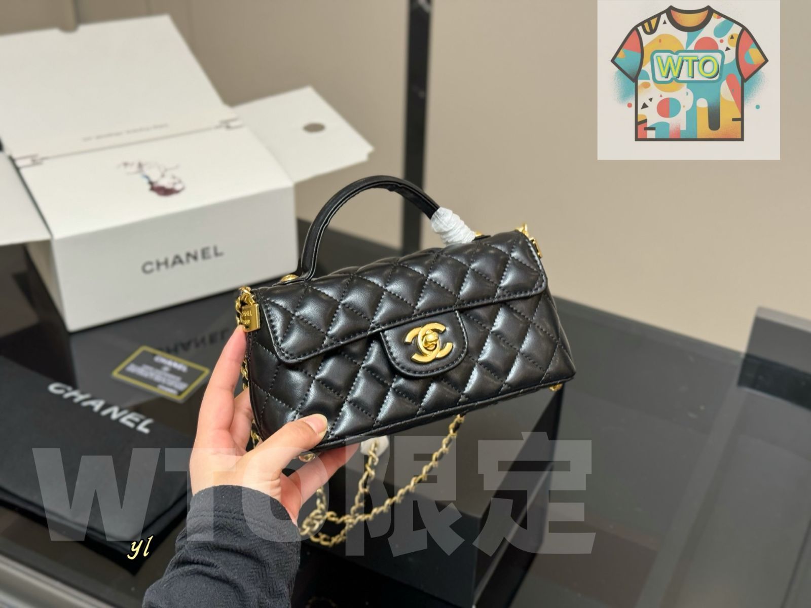 ハンドル バッグ～-WTO輸入-BGX89