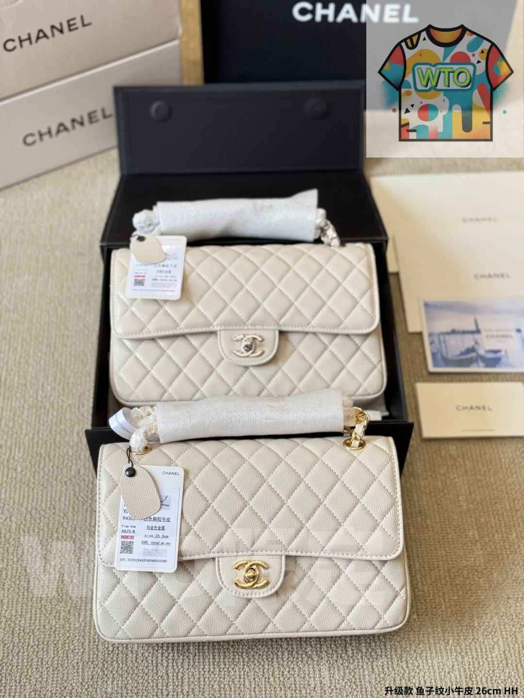 職人の WTO通販 Chanel CF Classic Timeless - 四季定番の女神バッグ-WTO輸入-PYP97