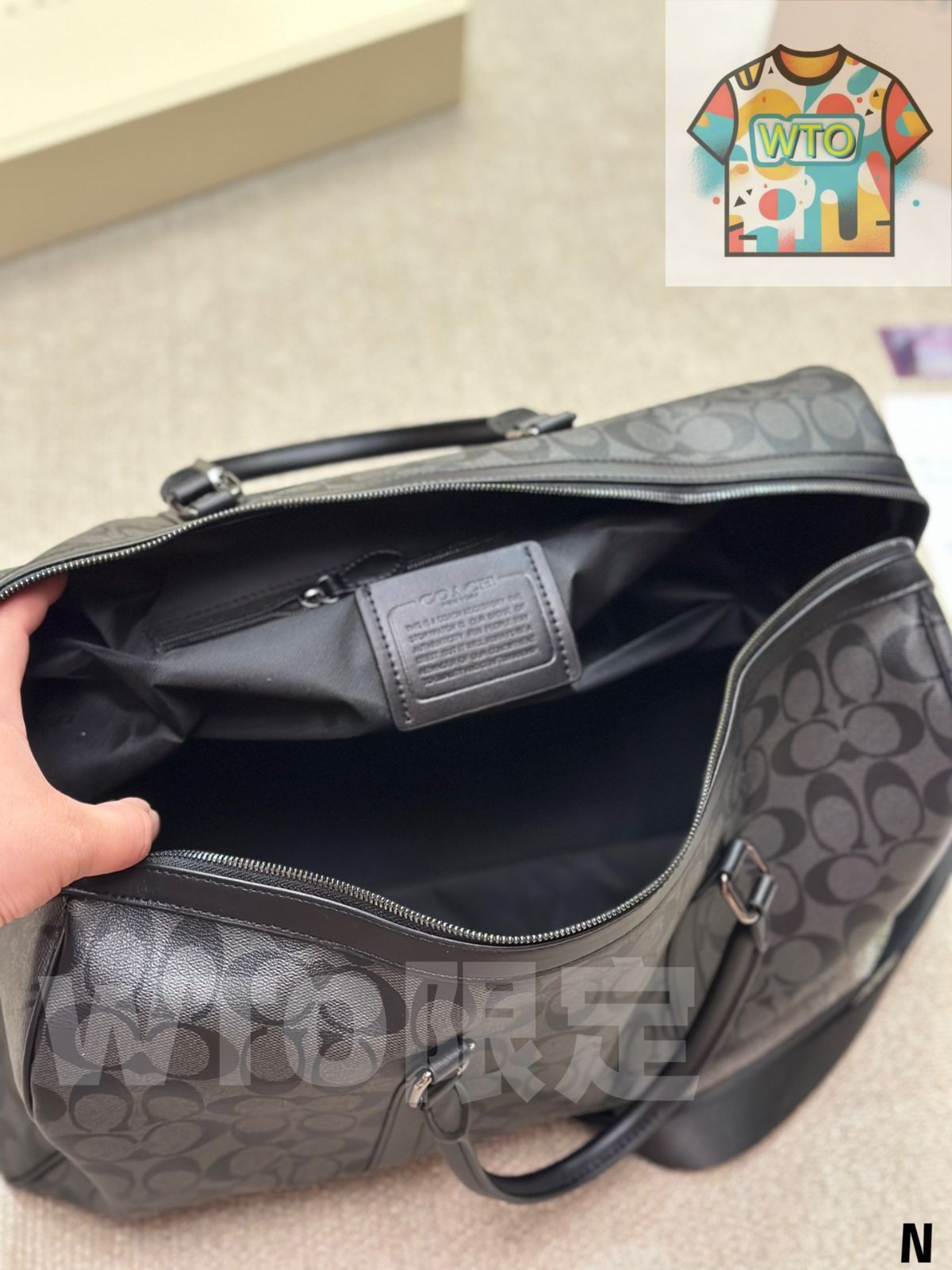  WTO通販 COACH Men s Travel Bag コーチ メンズ トラベルバッグ-WTO輸入-HCE 29 ショルダーバッグ ショルダーバッグ