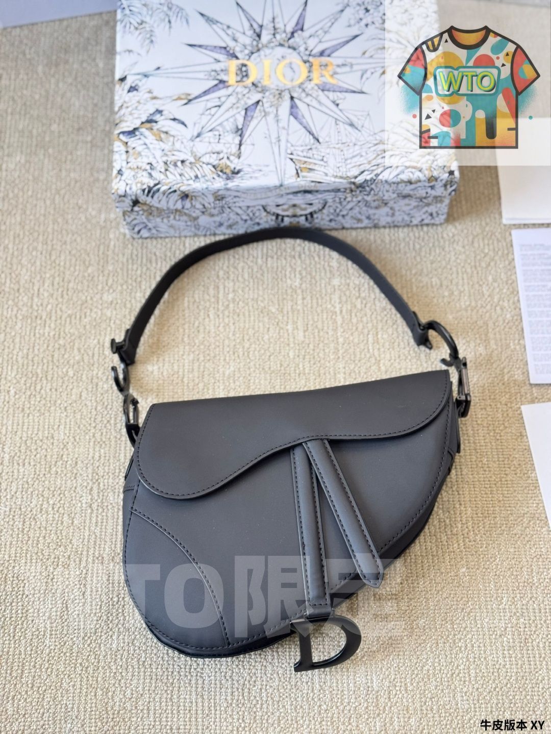  WTO通販 Dior Saddle ディオール サドル - ヴィンテージ クラシック バッグ-WTO輸入-WPE 10 ショルダーバッグ ショルダーバッグ