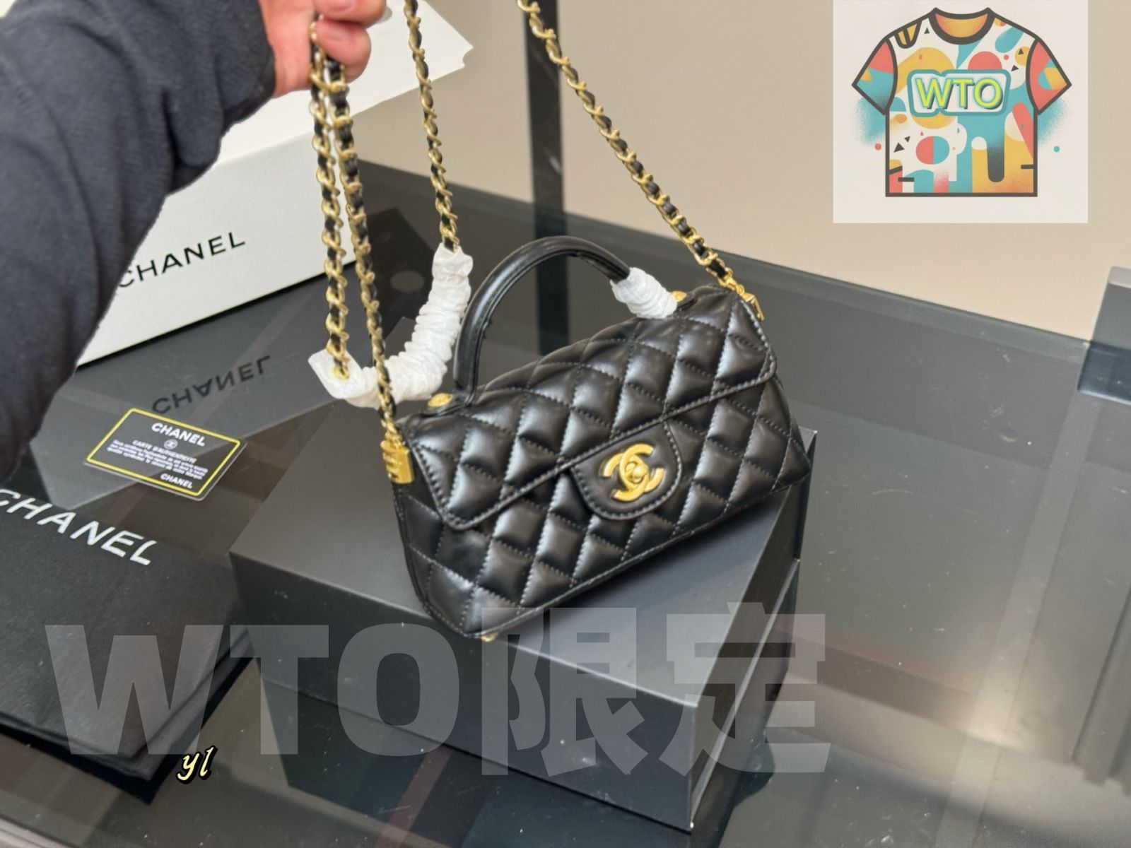 ハンドル バッグ～-WTO輸入-BGX89