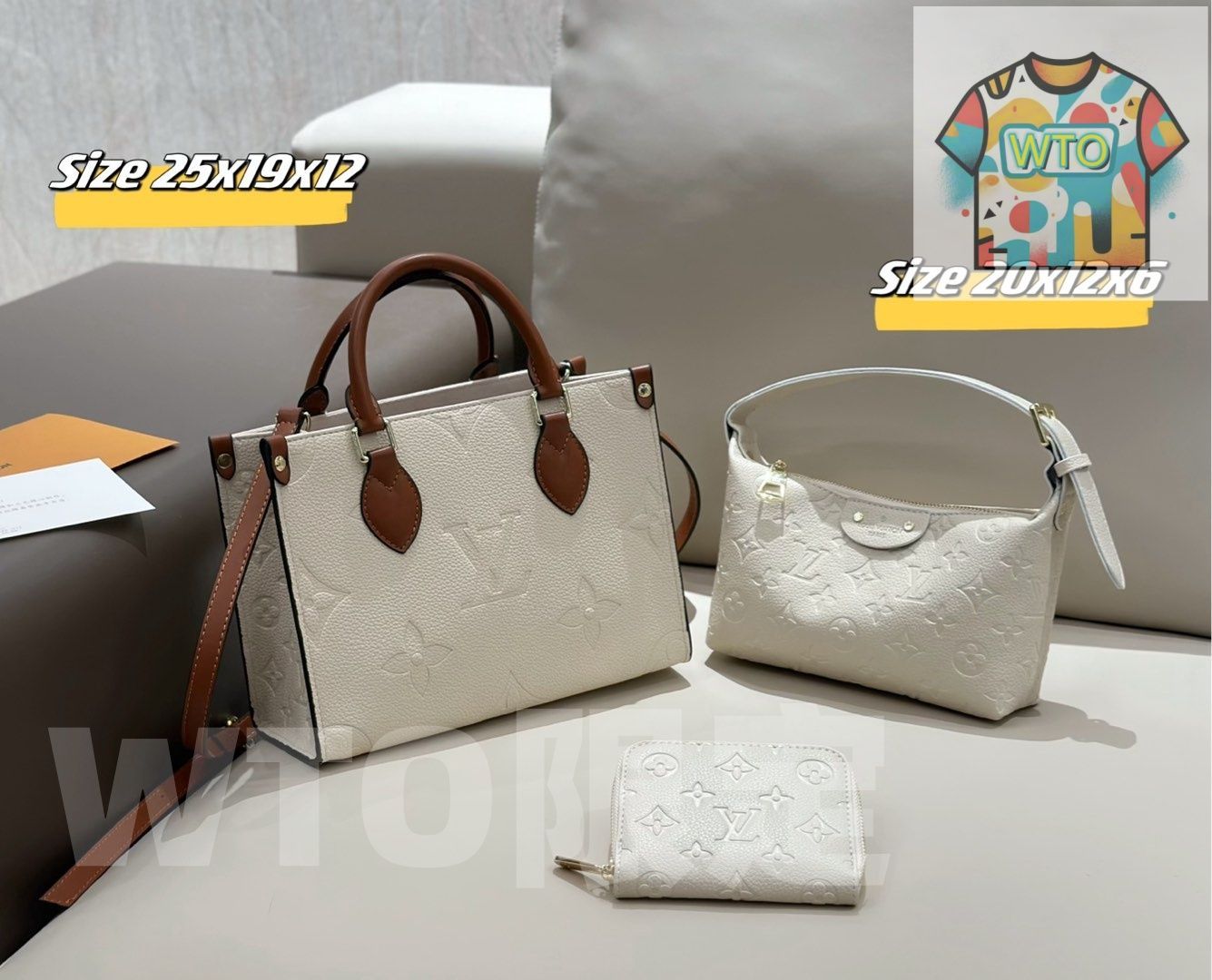 WTO通販 Louis Vuitton ルイ ヴィトン パック 三つの割引価格-WTO輸入-KPE36