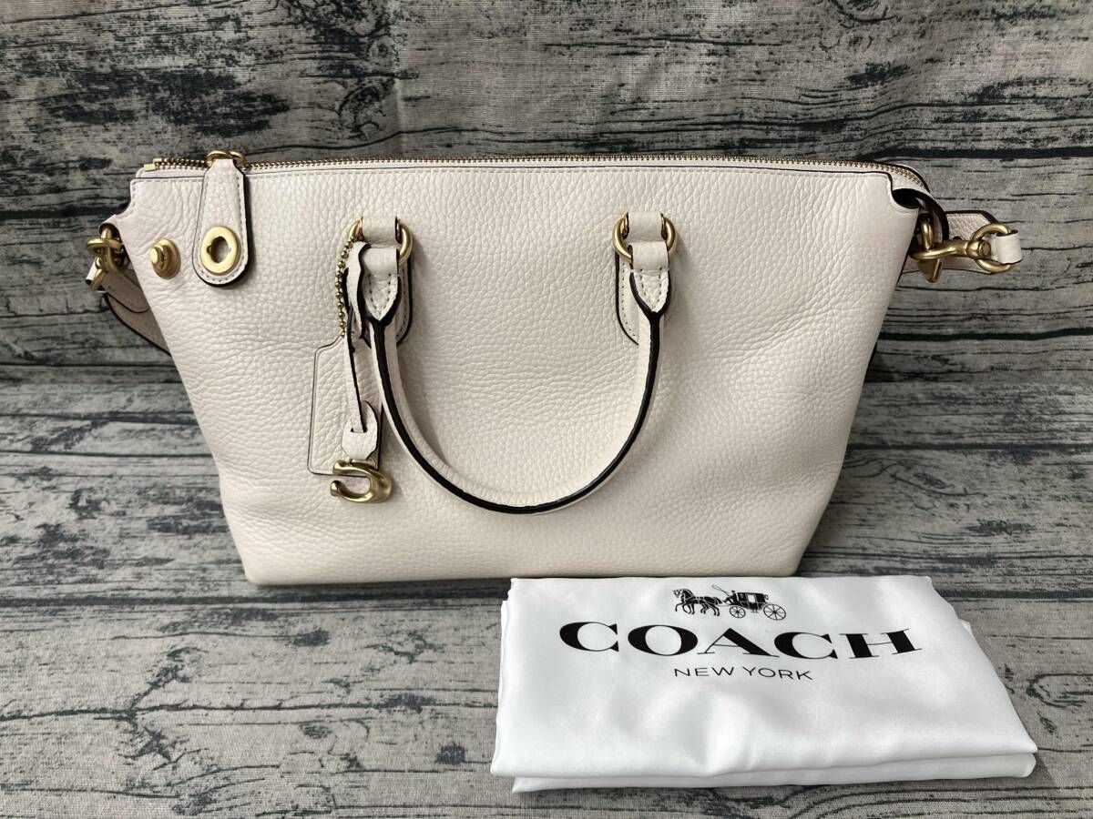 げ 鑑定済み COACH コーチ CE741 ショルダーバッグ
