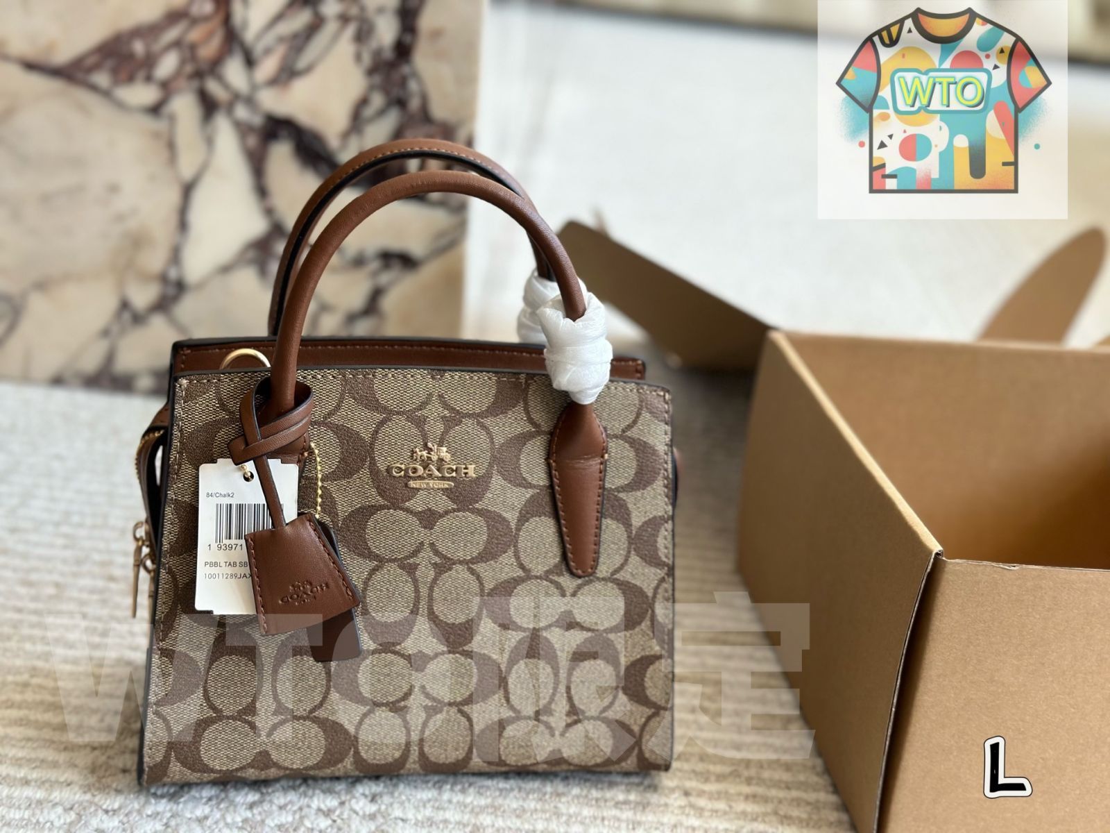 WTO通販 COACH Andrea Carryall ～コーチ アンド キャリーオール～-WTO輸入-BIK94