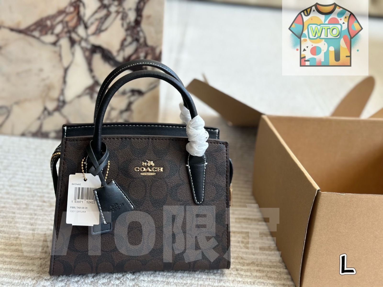 WTO通販 COACH Andrea Carryall ～コーチ アンド キャリーオール～-WTO輸入-BIK94 GINKGOPHARMACY_COM