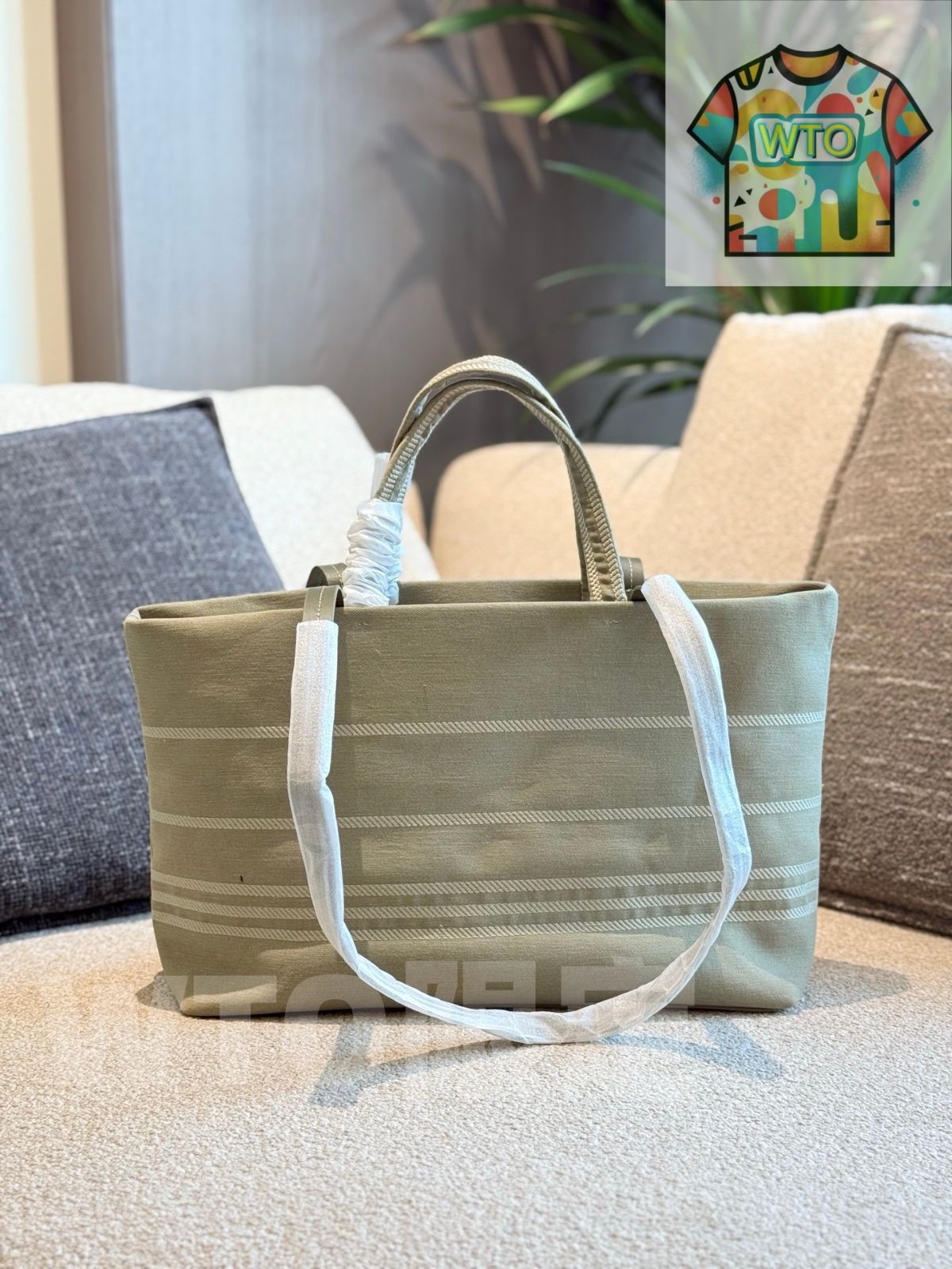 デニム ショッピングバッグ