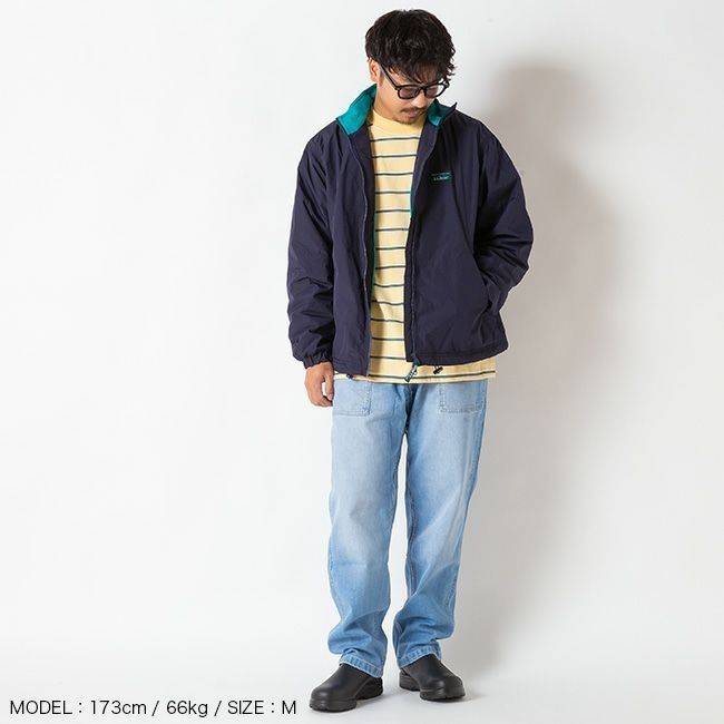 L.L.Bean JAPAN EDITION エルエルビーン ジャパン エディション ラベルマイクロフリースラインドジャケット メンズ