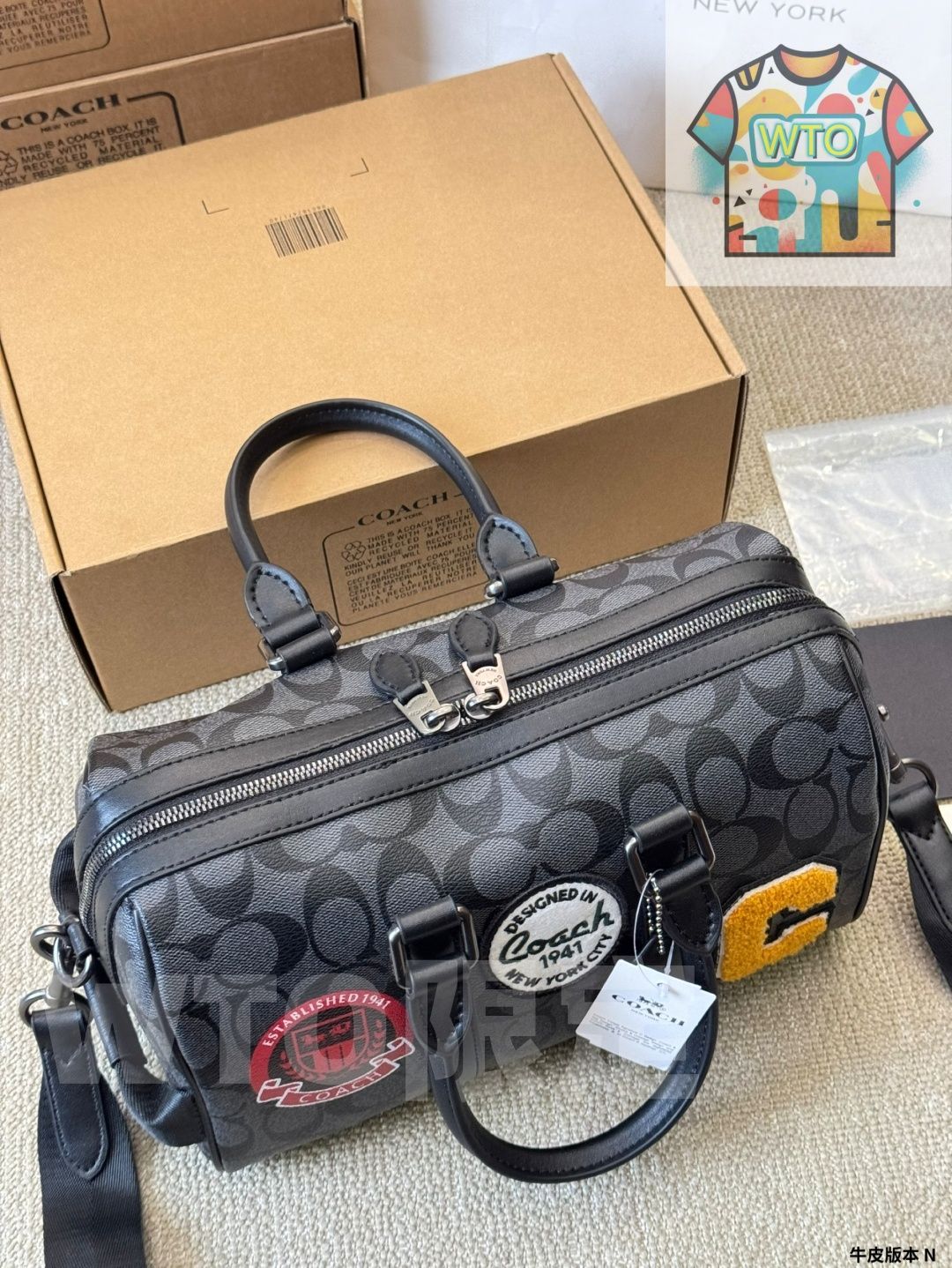 WTO通販 COACH Venturer 27 Men s Boston Bag コーチ ヴェンチャー 27 メンズ ボストンバッグ-WTO輸入-LAG90 GINKGOPHARMACY_COM