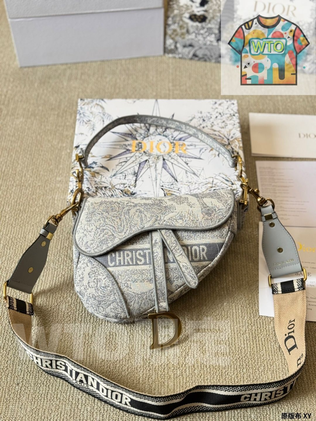 WTO通販 Dior Saddle ディオール サドル - ヴィンテージ クラシック バッグ-WTO輸入-WBE42