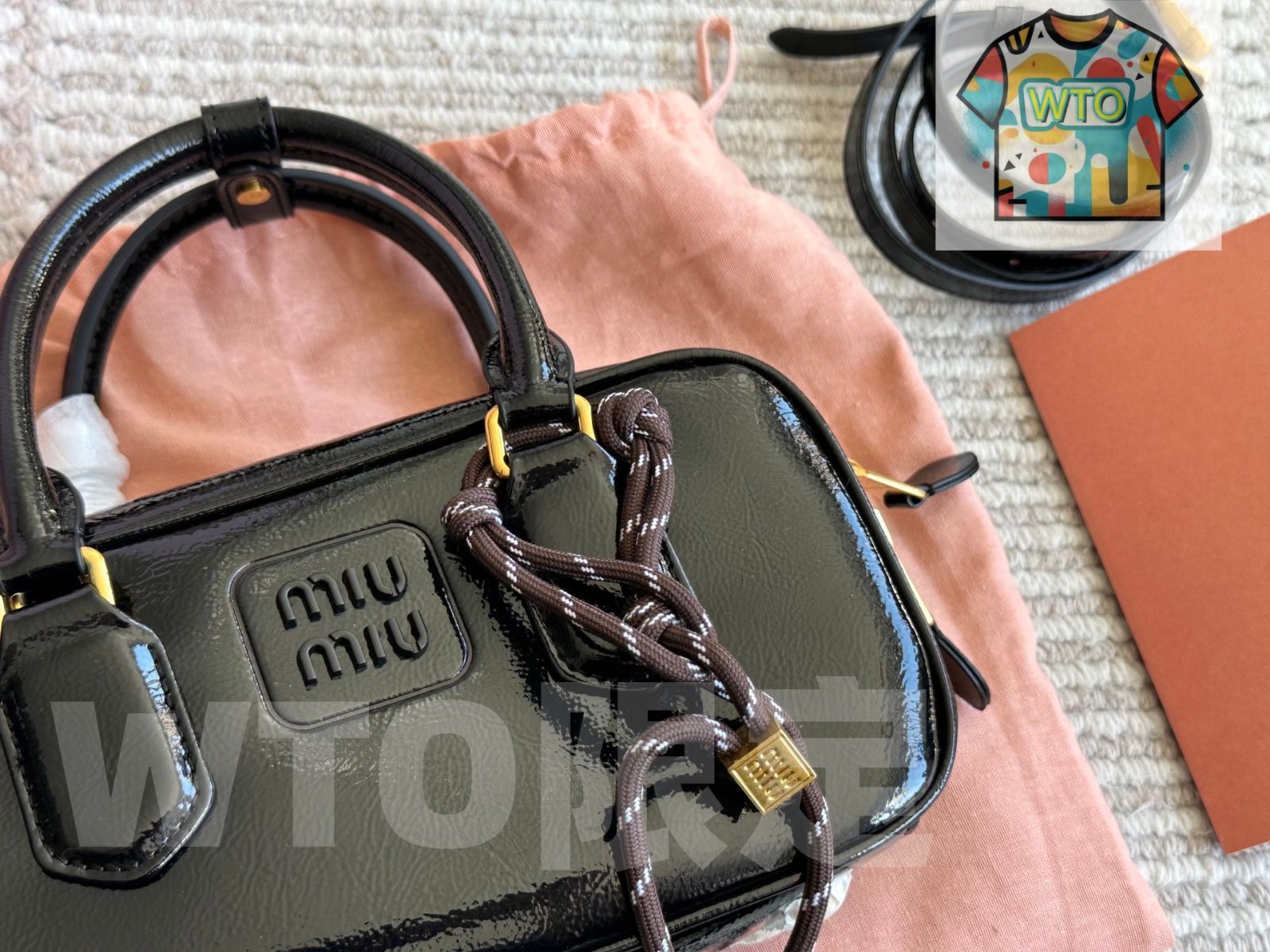 WTO通販 Miu Miu Bowling Briefcase ～ミュウミュウ ボーリング ブリーフケース-WTO輸入-WFC04