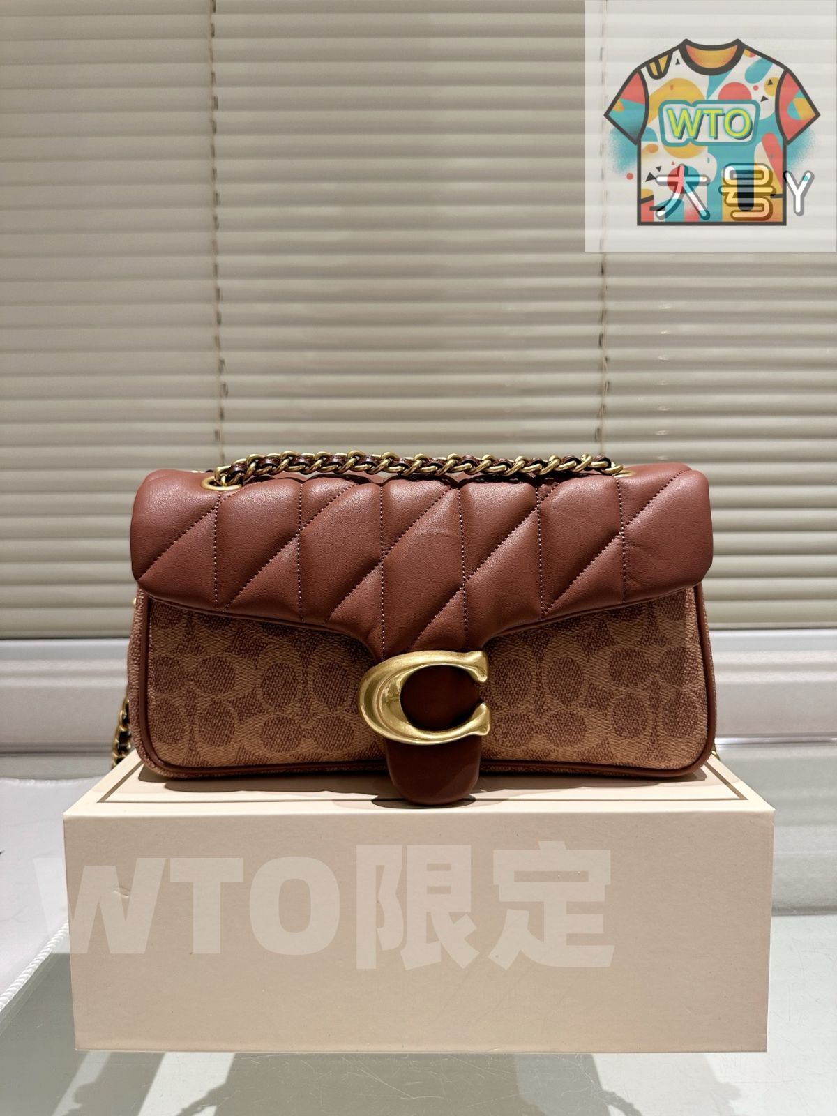 WTO通販 COACH Otabby Chain Bag ～コーチ オタビー チェーン バッグ～-WTO輸入-KPF73