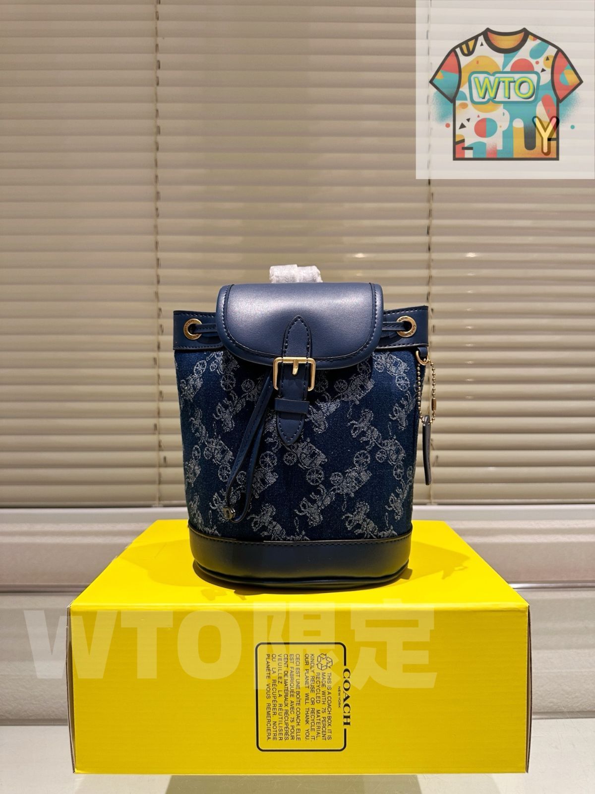 WTO通販 COACH Harper Mini Backpack ～コーチ ハーパー ミニ バックパック～ WTO輸入 EAV 34