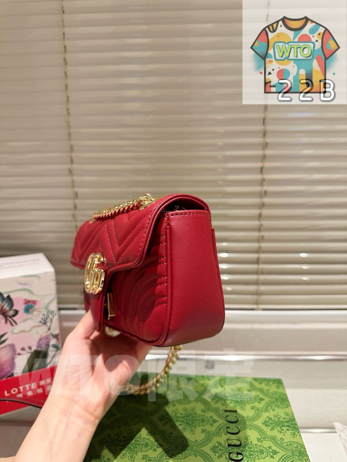 ミラー ポーチ～-WTO輸入-YBB