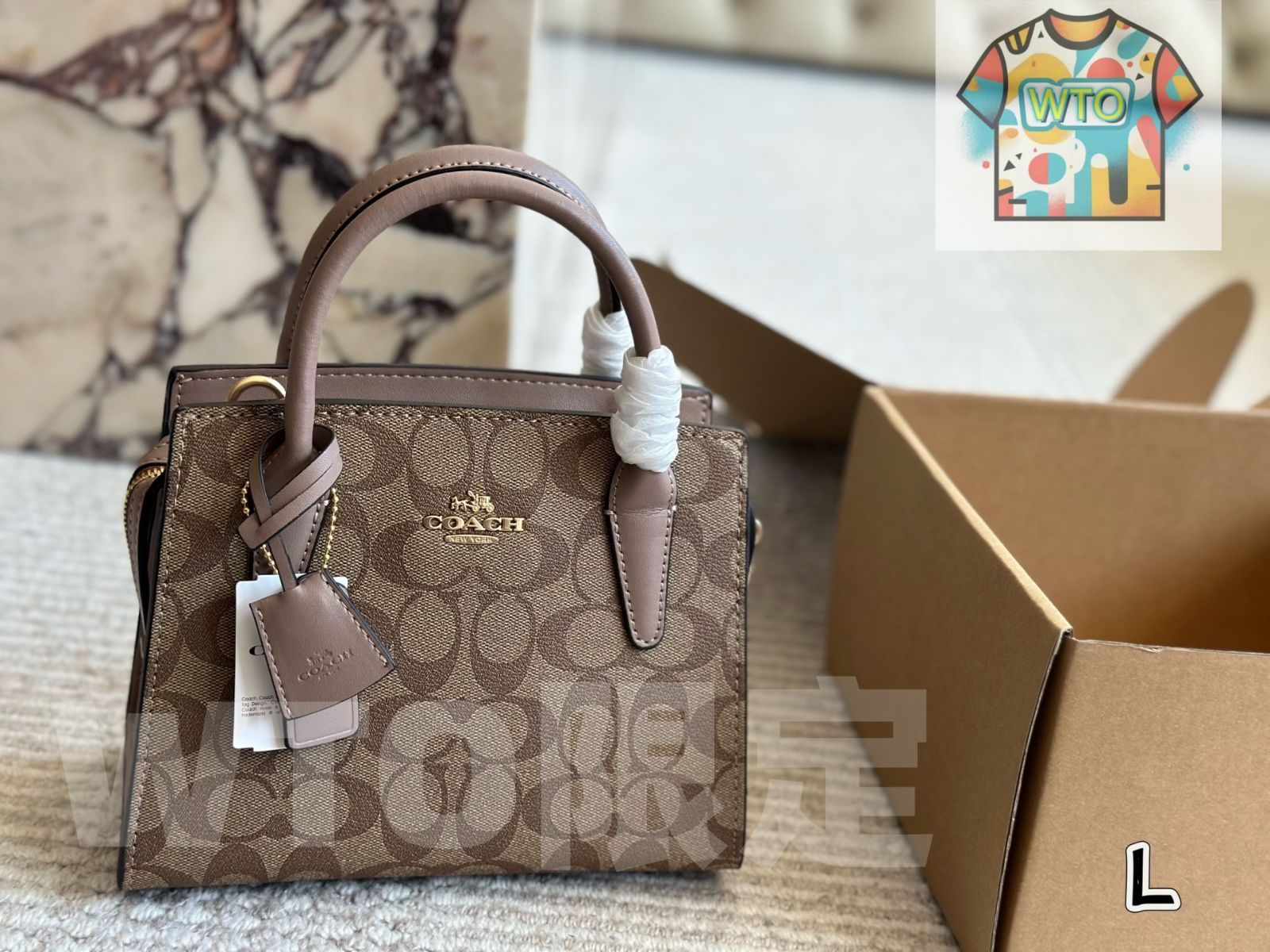 WTO通販 COACH Andrea Carryall ～コーチ アンド キャリーオール～ WTO輸入 JPE 57