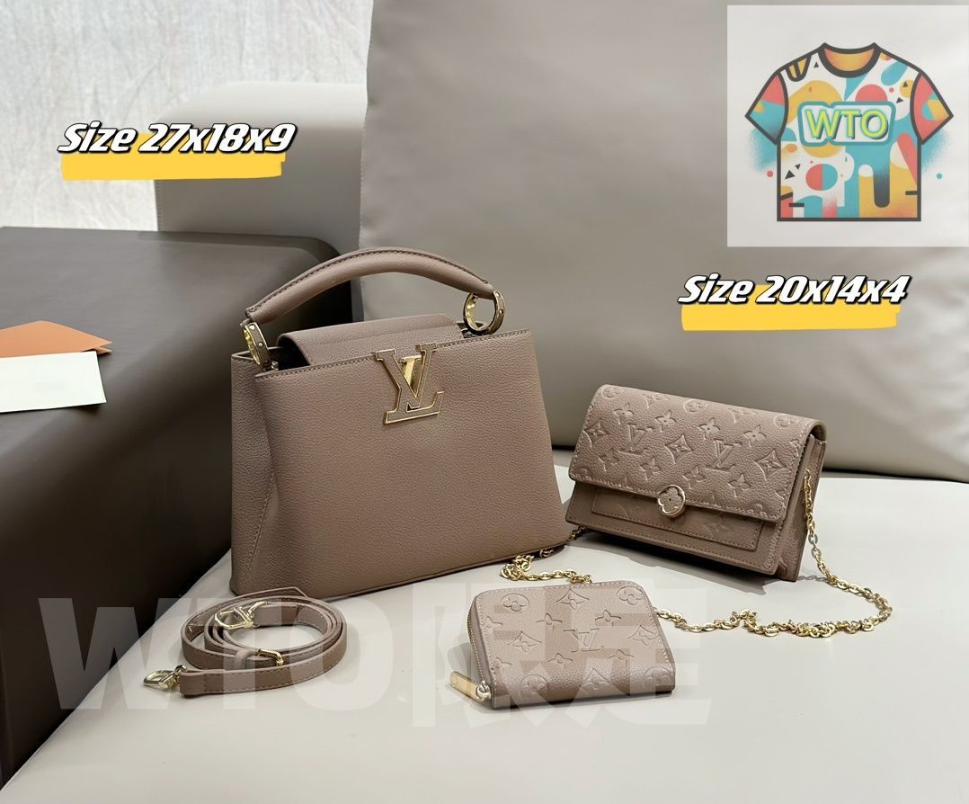 WTO通販 Louis Vuitton ルイ ヴィトン パック 三つの割引価格-WTO輸入-XZZ23