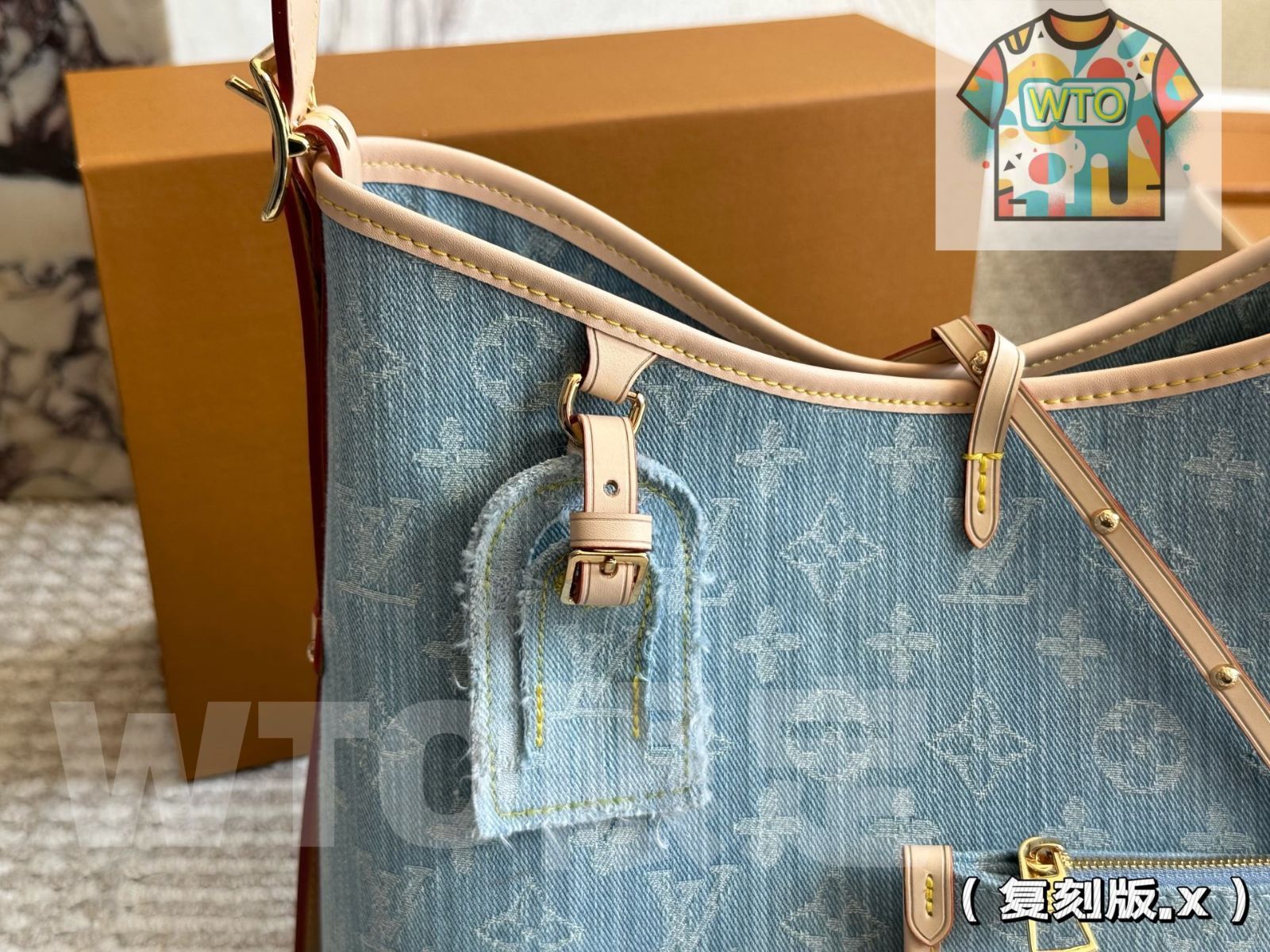 WTO通販 Louis Vuitton Carryall Denim ~ルイ ヴィトン キャリーオール デニム~-WTO輸入-SLA56