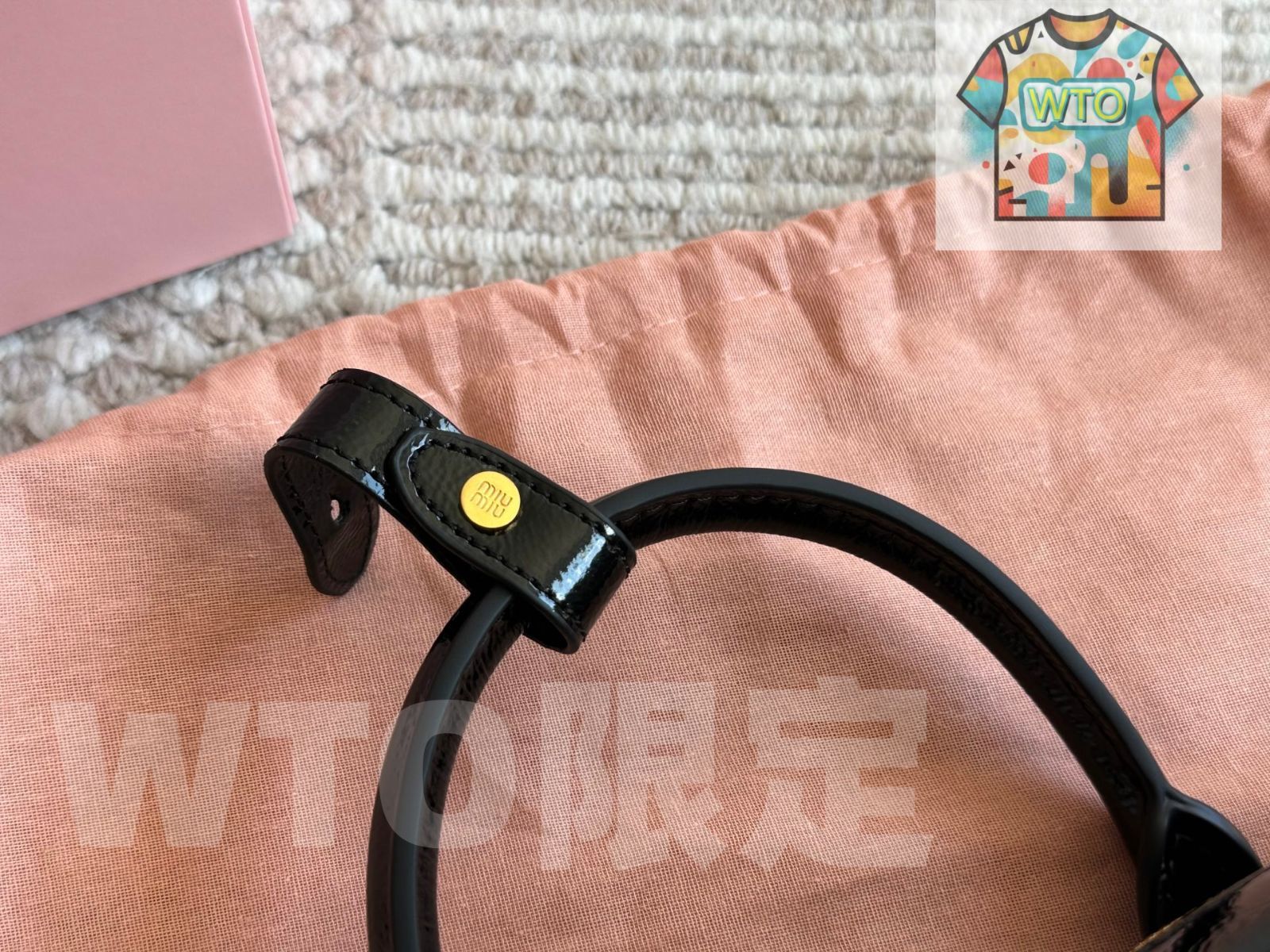  WTO通販 Miu Bowling Briefcase ～ミュウミュウ ボーリング ブリーフケース-WTO輸入-WFC 04 ショルダーバッグ ショルダーバッグ