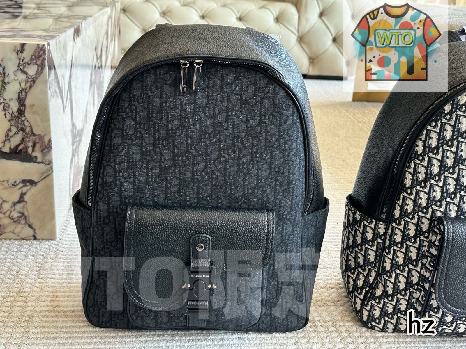 WTO通販 Dior Oblique Rider Backpack ～ディオール オブリーク ライダー バックパック～-WTO輸入-URN60