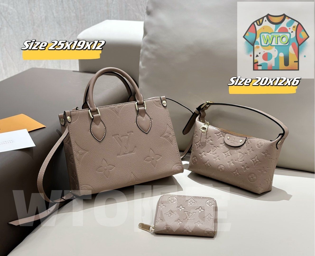 WTO通販 Louis Vuitton ルイ ヴィトン パック 三つの割引価格-WTO輸入-KPE36