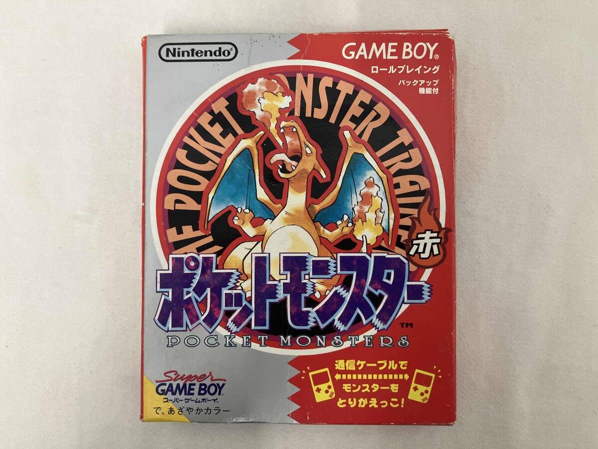 ポケットモンスター 赤 ニンテンドー ゲームボーイ