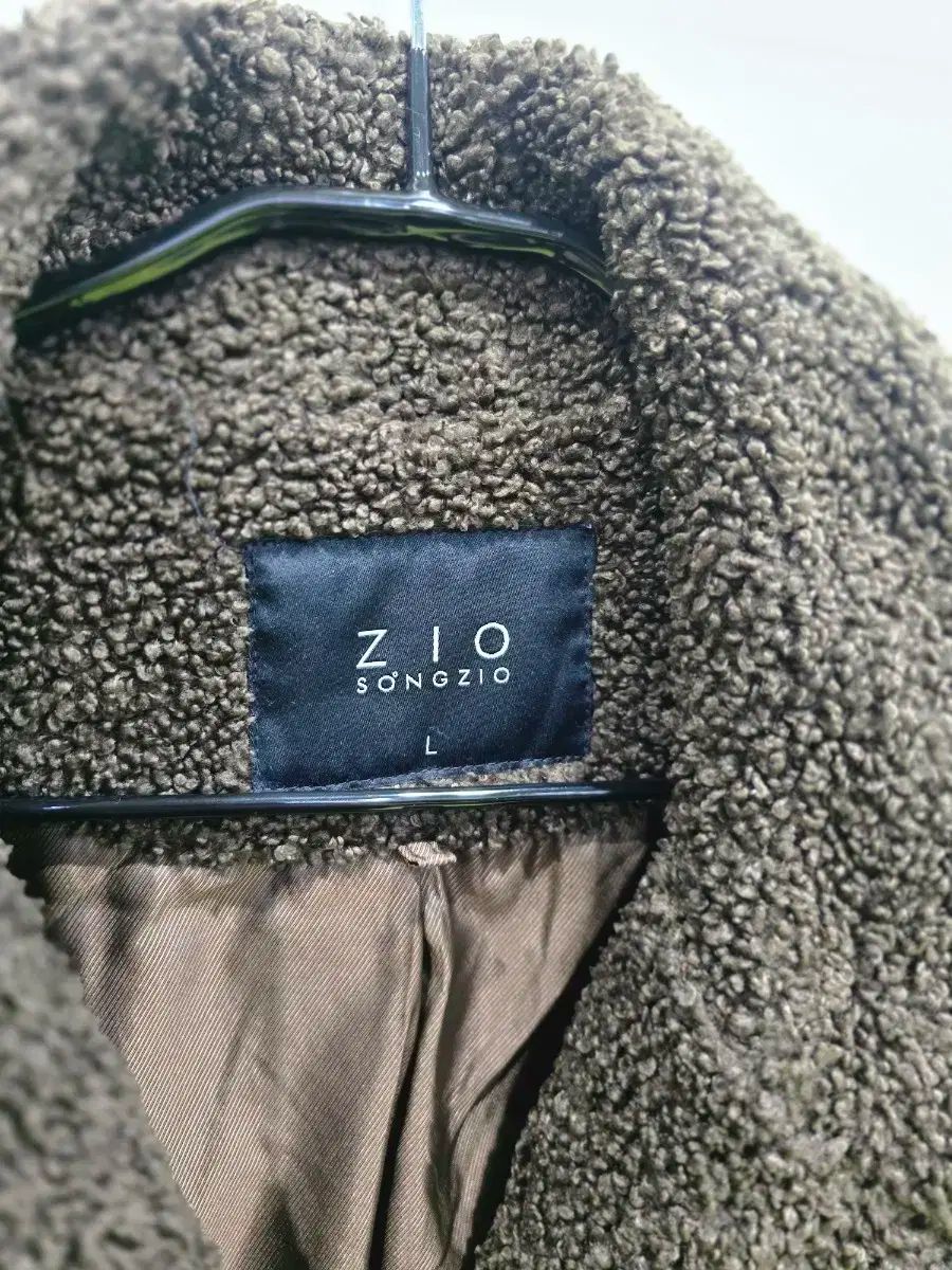 ZIO SONGZIO HOMME ソンジオ オム ブラウン フリース コート