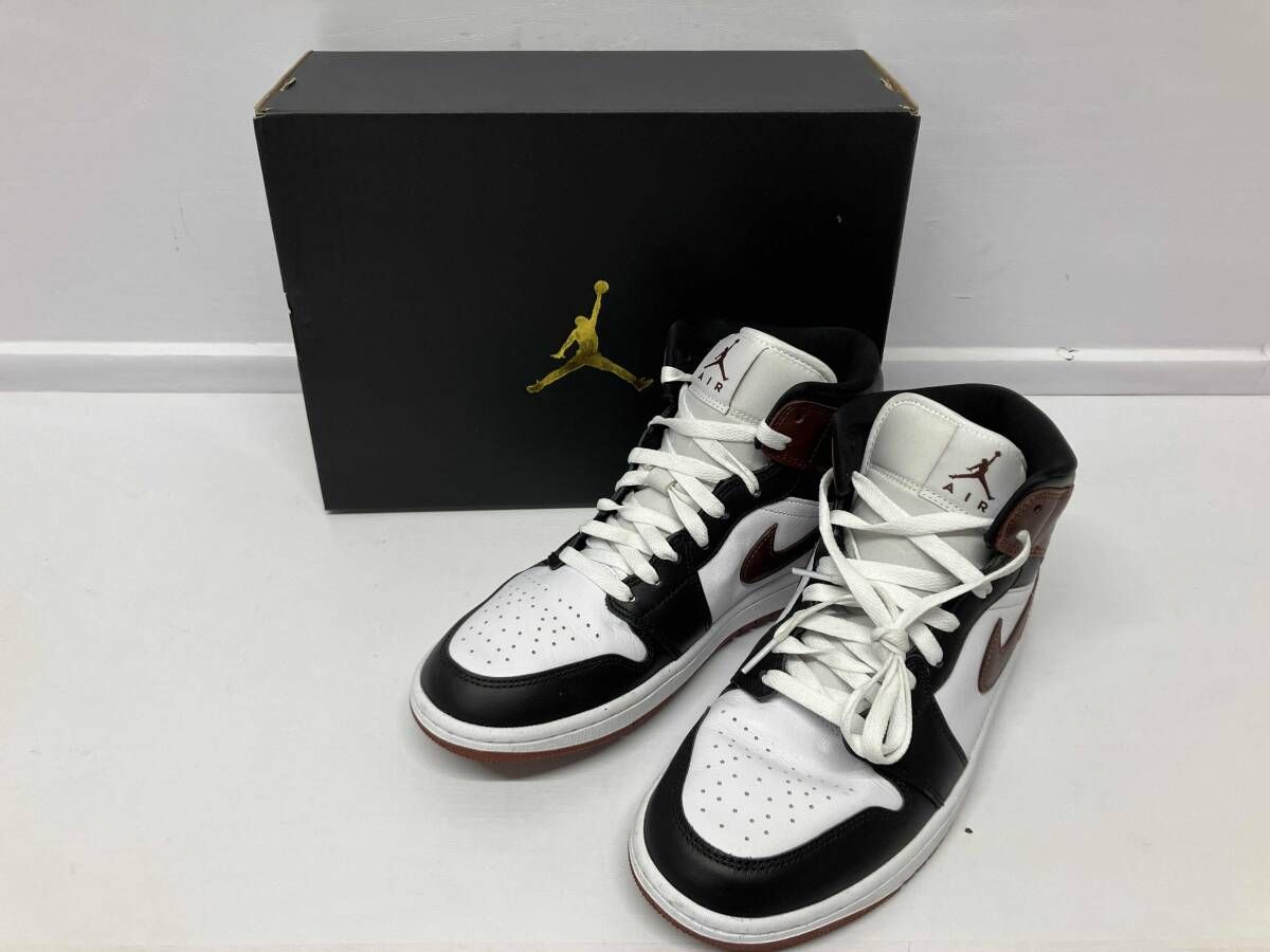 NIKE ナイキ HF 3216-102 AIR JORDAN 1 MID SE スニーカー 26.5 cm ブラウン 通年